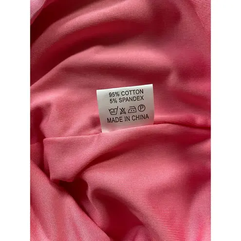 SIERRA DARIEN 3D Voluminous Organza Floral Pink Mini Dress Size XS