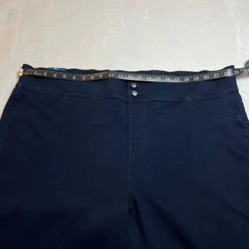 Terra & Sky Mid Rise Pull On Skinny Jeggings Size 3X NEW Minimalist Casual