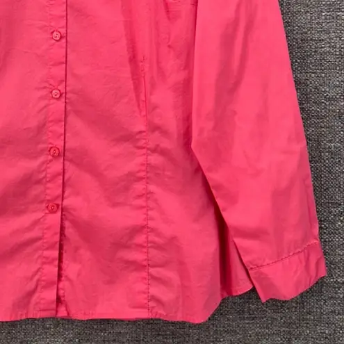 Susan Graver Womens Button Up Blouse Size 16 Professional Career Work Business