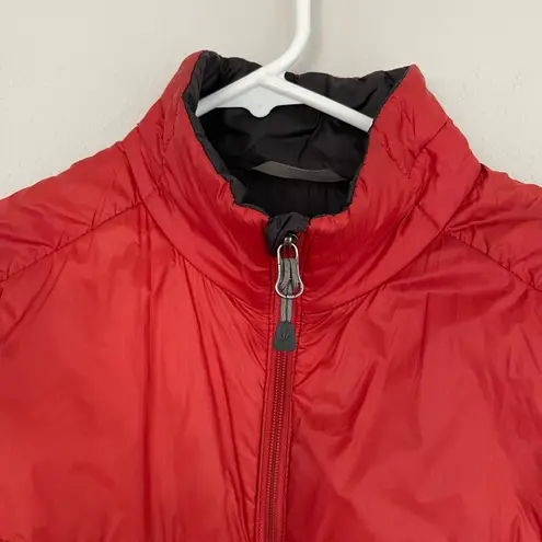 Ibex Wool Aire Red Orange Merino Wool Loft Puffer Jacket