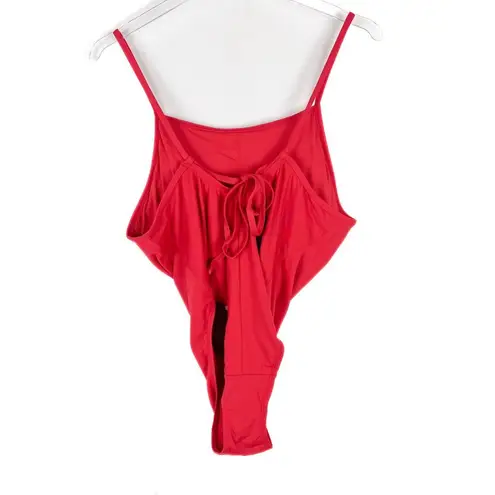 ANDIE NWT Swim The Paloma One Piece Swimsuit Flat Cherry Red Size XS TALL XST