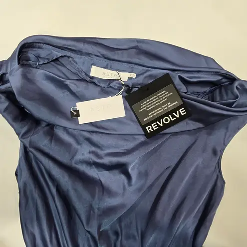 ASTR the Label Monroe Dress in Slate Blue Size XS