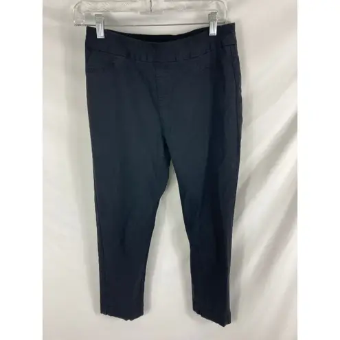 Soft Surroundings Elastic Waist Ankle Pants Black Size Medium