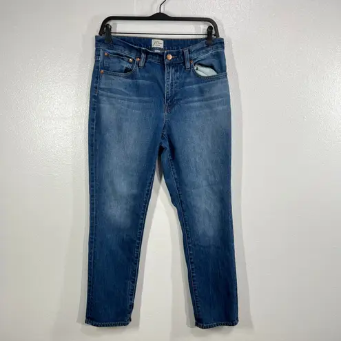J.Crew Slim Boyfriend Jeans Womens 28 Medium Wash Denim Re
