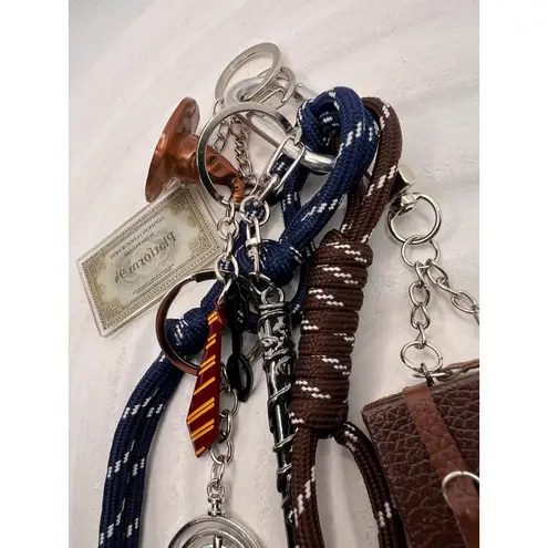 Harry Potter Inspired Keychain Bag Charm Time Turner Wand Suitcase Gift