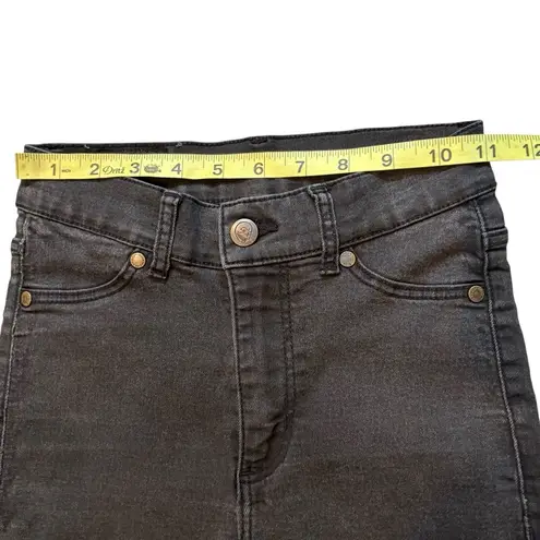 Cheap Monday High Spray Black Stone Skinny Jeans, Sz 24/25