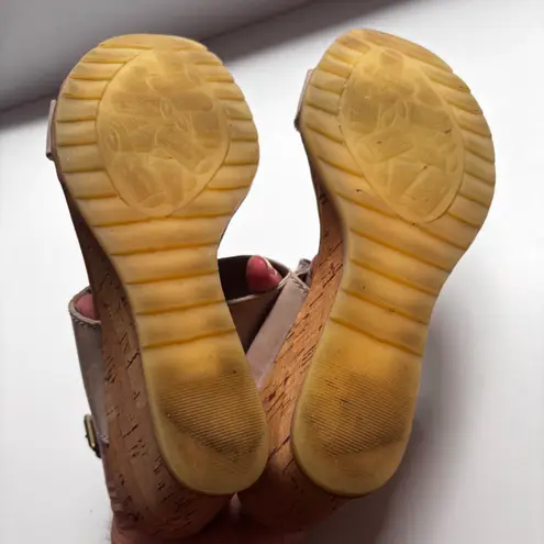 Kork-Ease Korks by Kasdan Gray Wedge Sandals Chunky Sandals Y2K Size 7