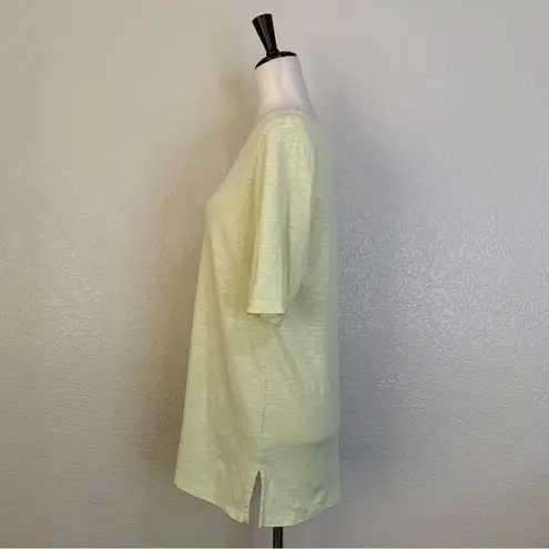 J. Jill 100% Pima Cotton Slub Scoop Neck Side