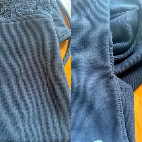 Vintage 80s Lace Cut Out Peek