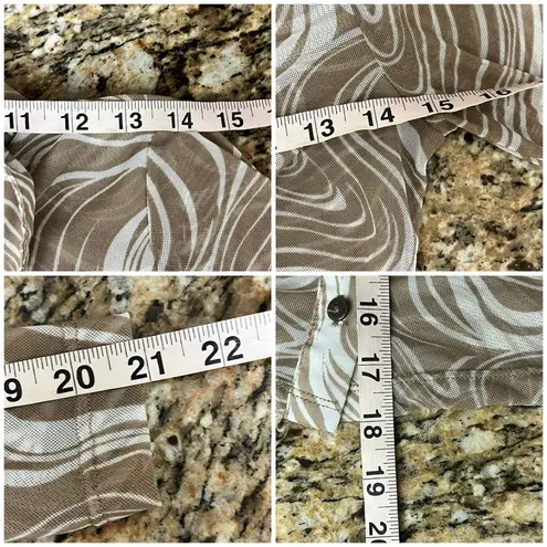 Meraki Mesh Sheer Crop Top Blouse 70s 80s Hippie Casual 90s Y2k Retro S Boho White