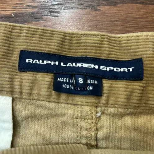 Ralph Lauren Tan Corduroy Skirt