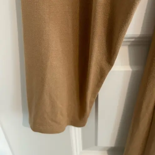 Coldwater Creek Long Sleeve Dress Tan Size M