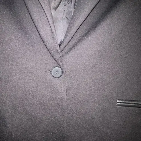 RD Style Stitch Fix  black one button blazer faux leather sides/sleeves sz S NWT - Image 9