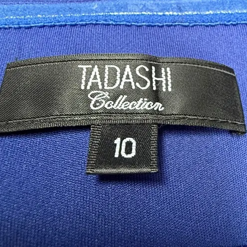 Tadashi Shoji TADASHI Strapless Tiered Ruffle 100% Silk Maxi Dress Sz 10