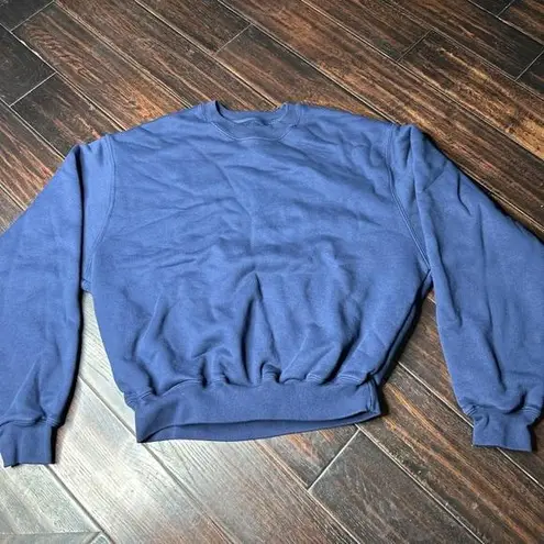 Los Angeles Apparel Crewneck fluffy puffy fleece heavy cotton sweater classic