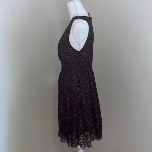 Ultra Pink fit and flare junior dress