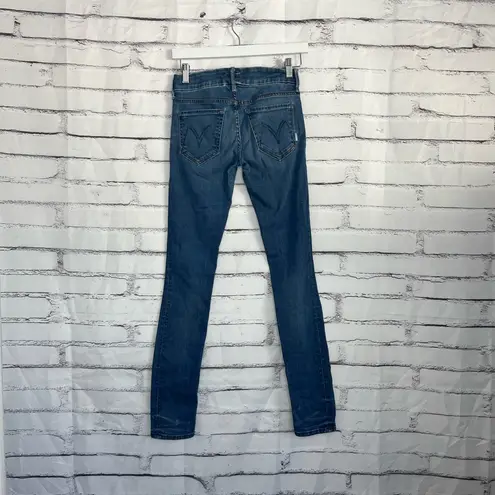 Mother The Looker Moontide Skinny Jeans Mid