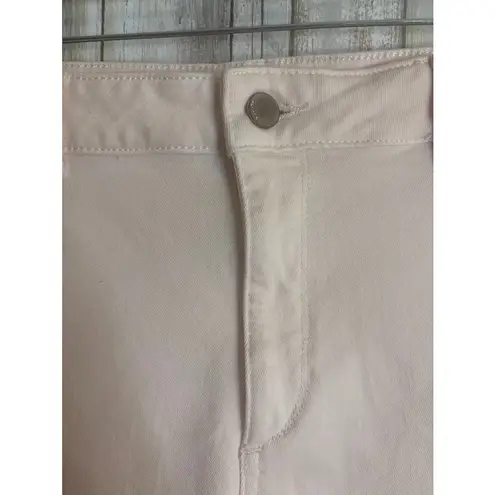 DL1961 Women's Florence Mid-Rise Instasculpt Blush Pink Crop Jeans Size 33