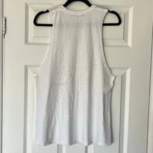 Stillwater Destroyed Graffiti Tank Top