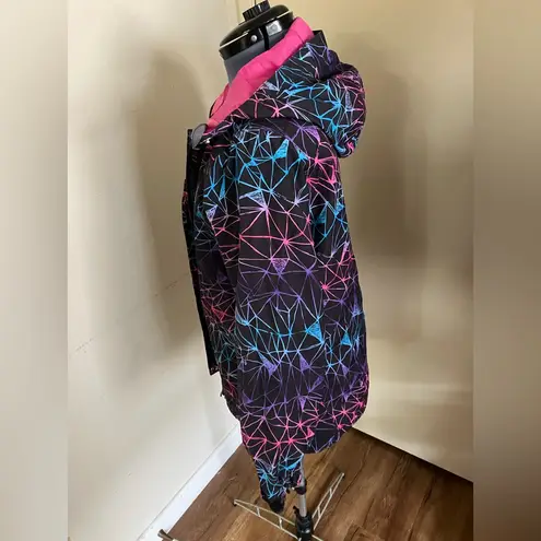 Empyre Snowboard Jacket Women’s Small 10,000 MM Waterproof Hooded Pink