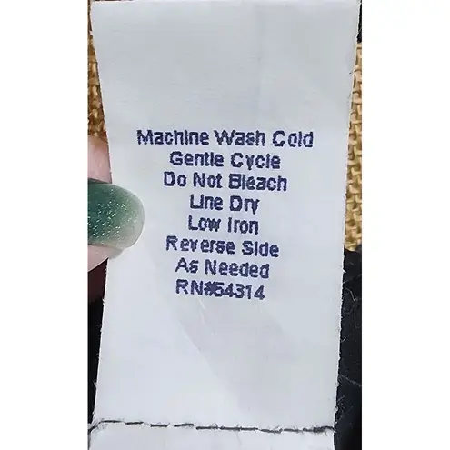 B. Smart Black Halter Evening Gown Formal Dress Rhinestone Embellished 7/8 - Image 3