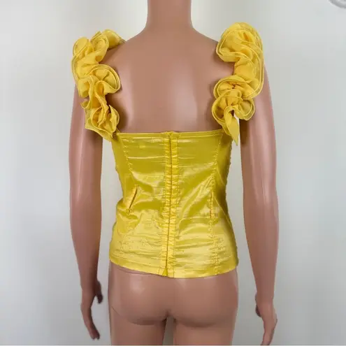 ENTRY  | Ruffle Strap Ruched Top - Image 2