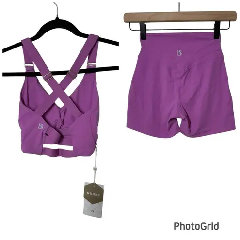 Buffbunny Collection NWT BuffBunny Candy Wrap Sports Bra and Legacy Shorts Set Sz XS
