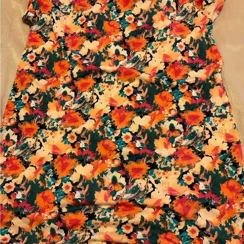 NWOT Natori Women's, Size Small Pink Watercolor Floral T