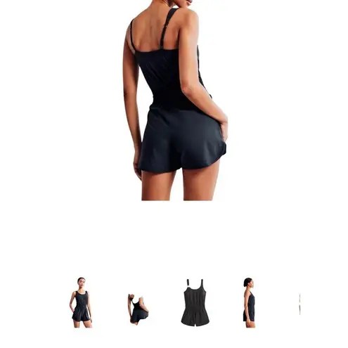 Abercrombie & Fitch  Black Traveler Romper - Image 9