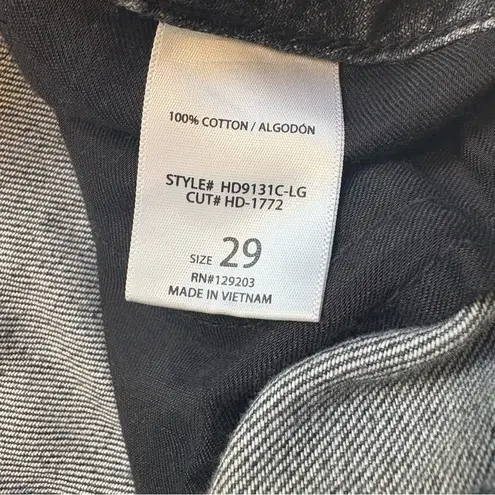 HIDDEN JEANS Logan High Waist Ankle Wide Leg
Dad Jeans, Sz 29 Black