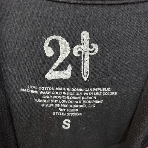 21 Savage European Tour Black T-Shirt Small