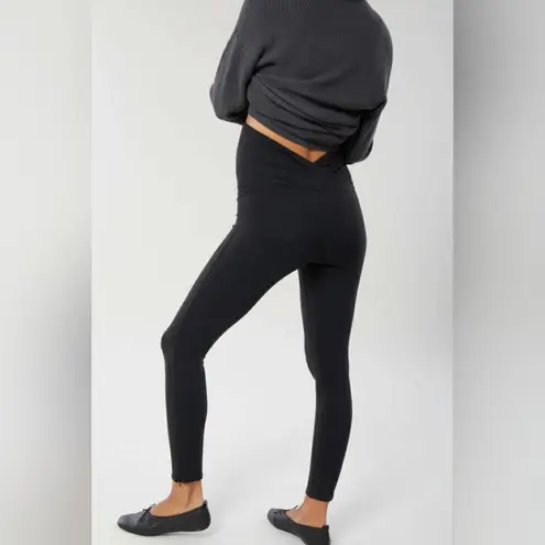 Women's Isabel Maternity Ingrid & Isabel Belly Panel Black Dark Charcoal Gray XS