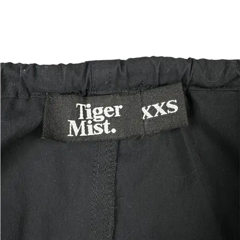 Tiger Mist  - Lincoln Midi Parachute Cargo Skirt in Black