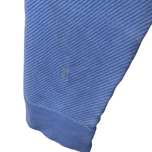 Sweaty Betty NWT Mindful Yoga Leggings Women’s Size Medium Blue Seamless 7/8