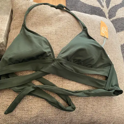 Kona Sol Women's Faux Wrap Bikini Top - ™