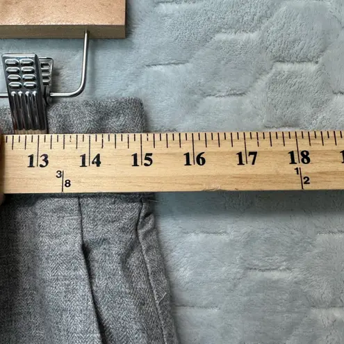 J. McLaughlin Gray Pull-On Straight Leg Pants Size S Classic Stretch Work Trouser