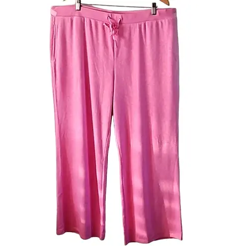 NWOT Candace Cameron Bure Plum Berry Wide Leg Dress Pants Women’s Petite 1X Pink
