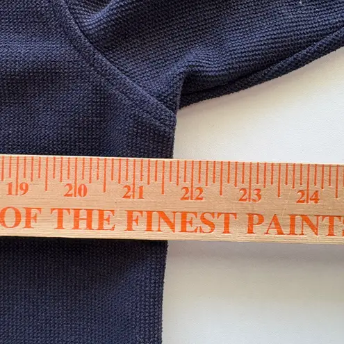 Christopher & Banks Navy Blue Cat Embellished Cardigan Sweater Women Size L