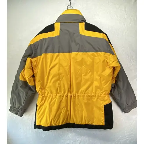 Polar Edge Gold Series Ski Jacket Hooded Full Zip Yellow & Black Men's Size XXL