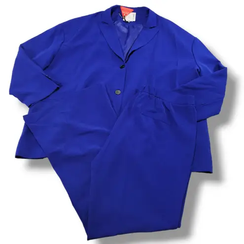 Extro & Vert Suit Size 28 Blazer Sz 24 Pants W42"L35" Women's Plus Size Suit Set