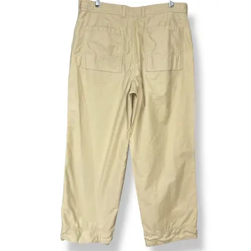 Horny Toad Toad & Co Horny Toad Pants Women Size 10 Cotton Nylon Hiking Straight Let Ankle