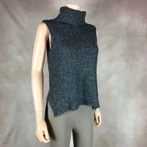 LORD & TAYLOR Sleeveless Turtleneck Sweater NWOT XS Gray