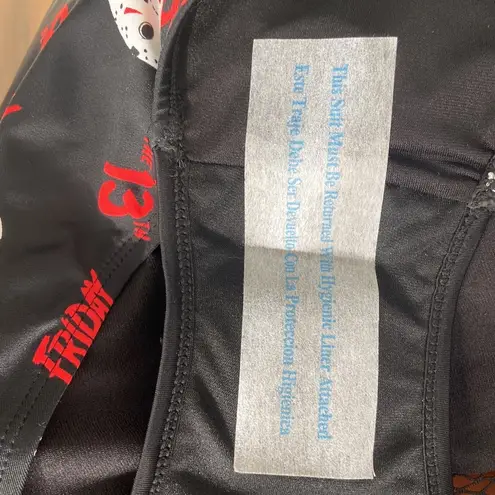 Warner Bros. Friday The 13th Women’s Mesh High Waisted Swim Bottoms Size 4XL NWT