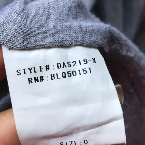 BLQ Basiq BLQ Basic women’s fitted midi dress in heather gray size 0 XXS