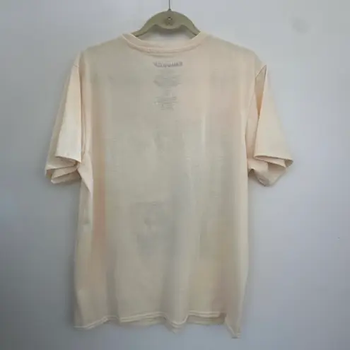 New Halloween Michael Myers Laurie Strode Graphic Tee Size Large Tan