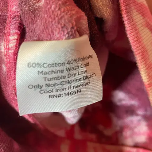 Ivory Ella  Crop Sweatshirt Tie Dye Size Small