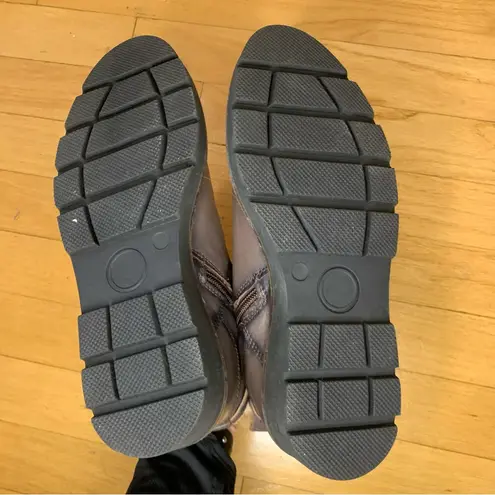 Softwalk  Waneta Brown Leather Ankle Booties - Size 5