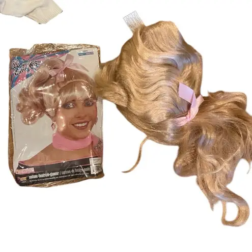 Grease Sandy Costume 50s Rydell Cheerleader Good Girl Red