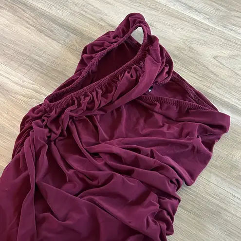 Norma Kamali  Diana Gown Sz Large Plum