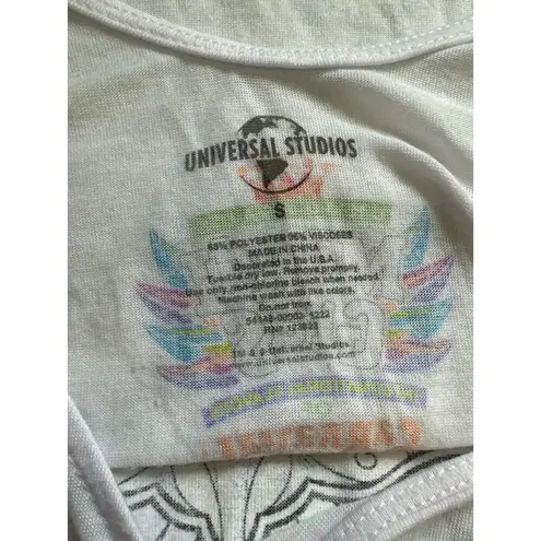 Universal Studios Mardi Gras White Shirt Size Small